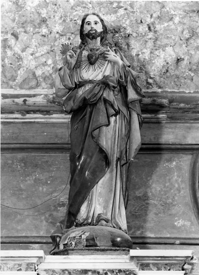 Cristo (statua) - bottega campana (fine sec. XIX)