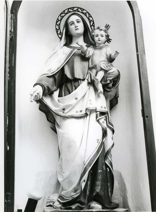 Madonna del Carmelo (statua) - bottega campana (prima metà sec. XX)