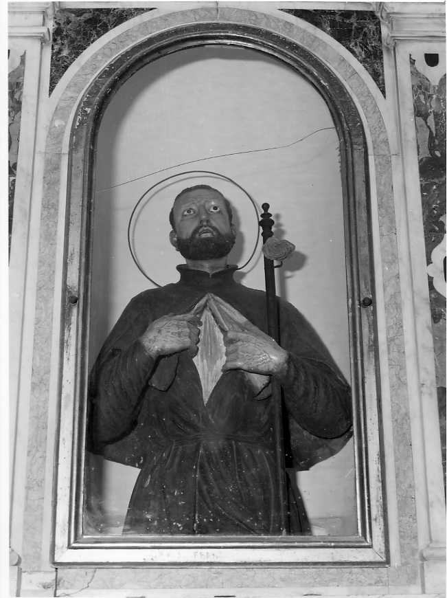 San Francesco Saverio (scultura) - bottega campana (sec. XIX)