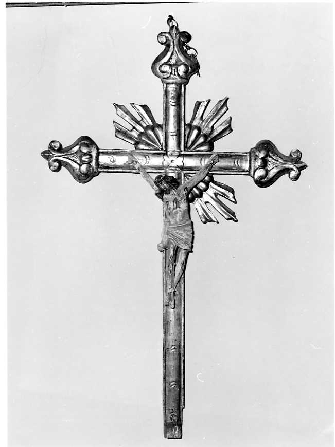 Madonna Assunta (croce) - bottega campana (sec. XIX)