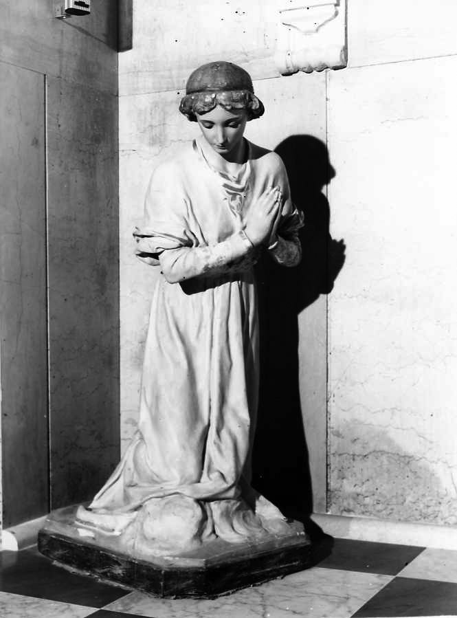 angelo orante (statua) - bottega campana (prima metà sec. XX)