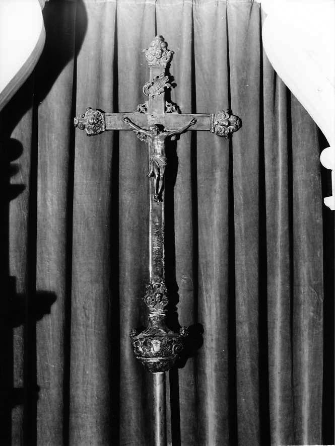 Cristo crocifisso (crocifisso) - bottega campana (prima metà sec. XX)