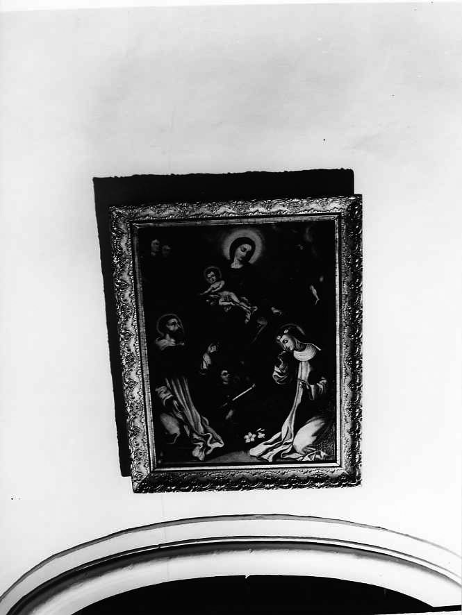 Madonna con Bambino e Santi (dipinto) - ambito campano (prima metà sec. XX)