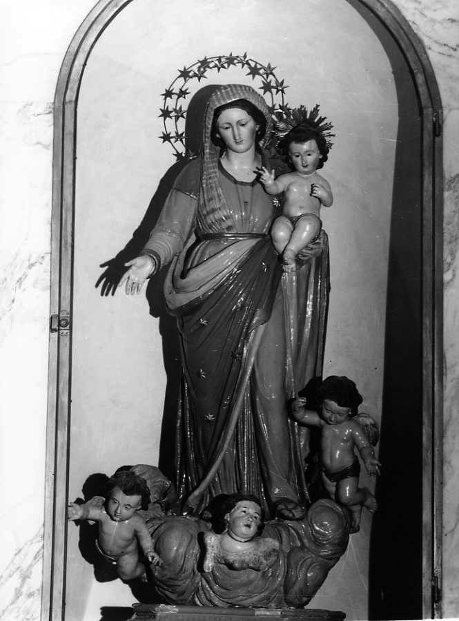 Madonna Assunta (statua) - bottega campana (sec. XIX)