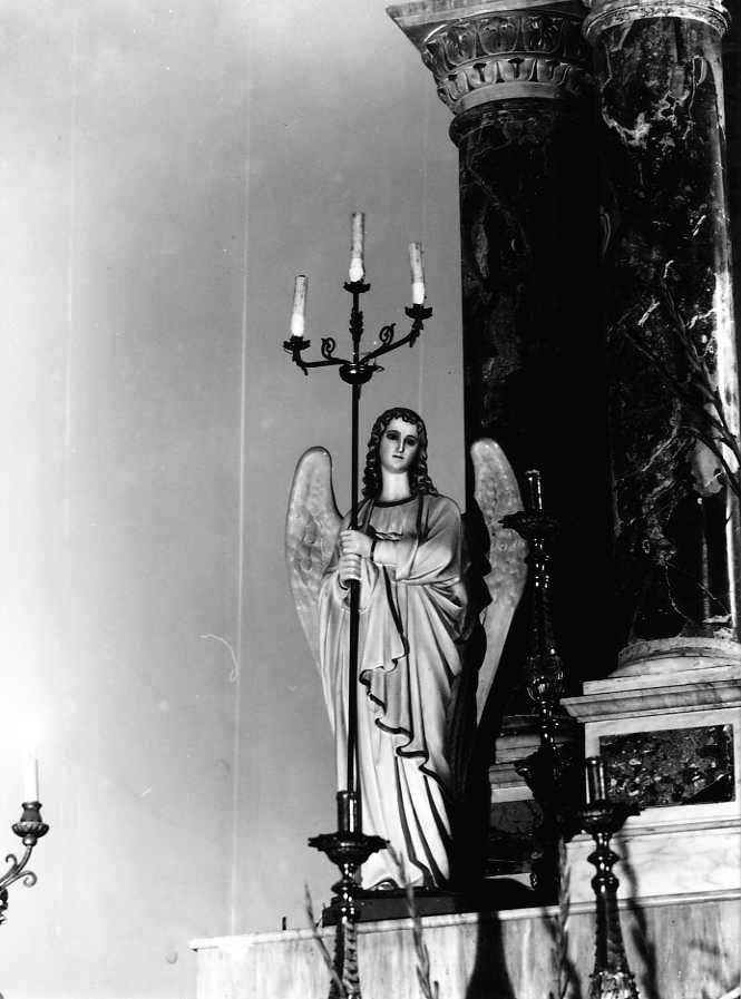 angelo reggicandelabro (candelabro) - bottega campana (sec. XIX)