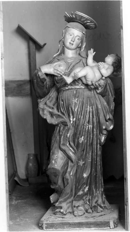 Madonna con Bambino (statua) - bottega campana (sec. XVIII)