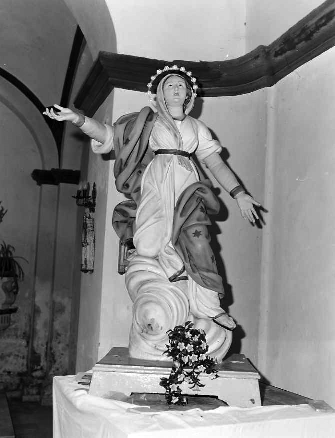 Madonna Assunta (statua) - bottega campana (metà sec. XX)