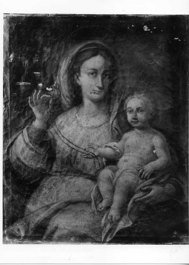 Madonna con Bambino (dipinto) - ambito campano (seconda metà sec. XVIII)