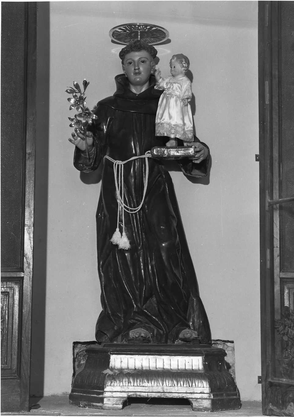 Sant'Antonio da Padova (statua) - bottega campana (sec. XVIII)