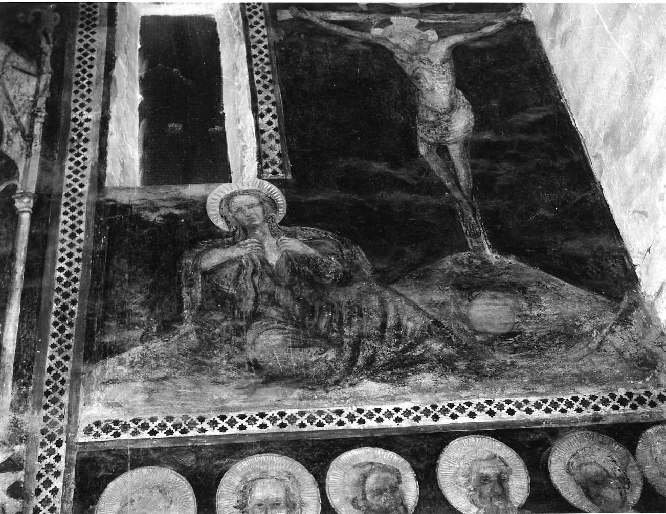 compianto sul Cristo morto (dipinto, complesso decorativo) - ambito campano (sec. XIV)