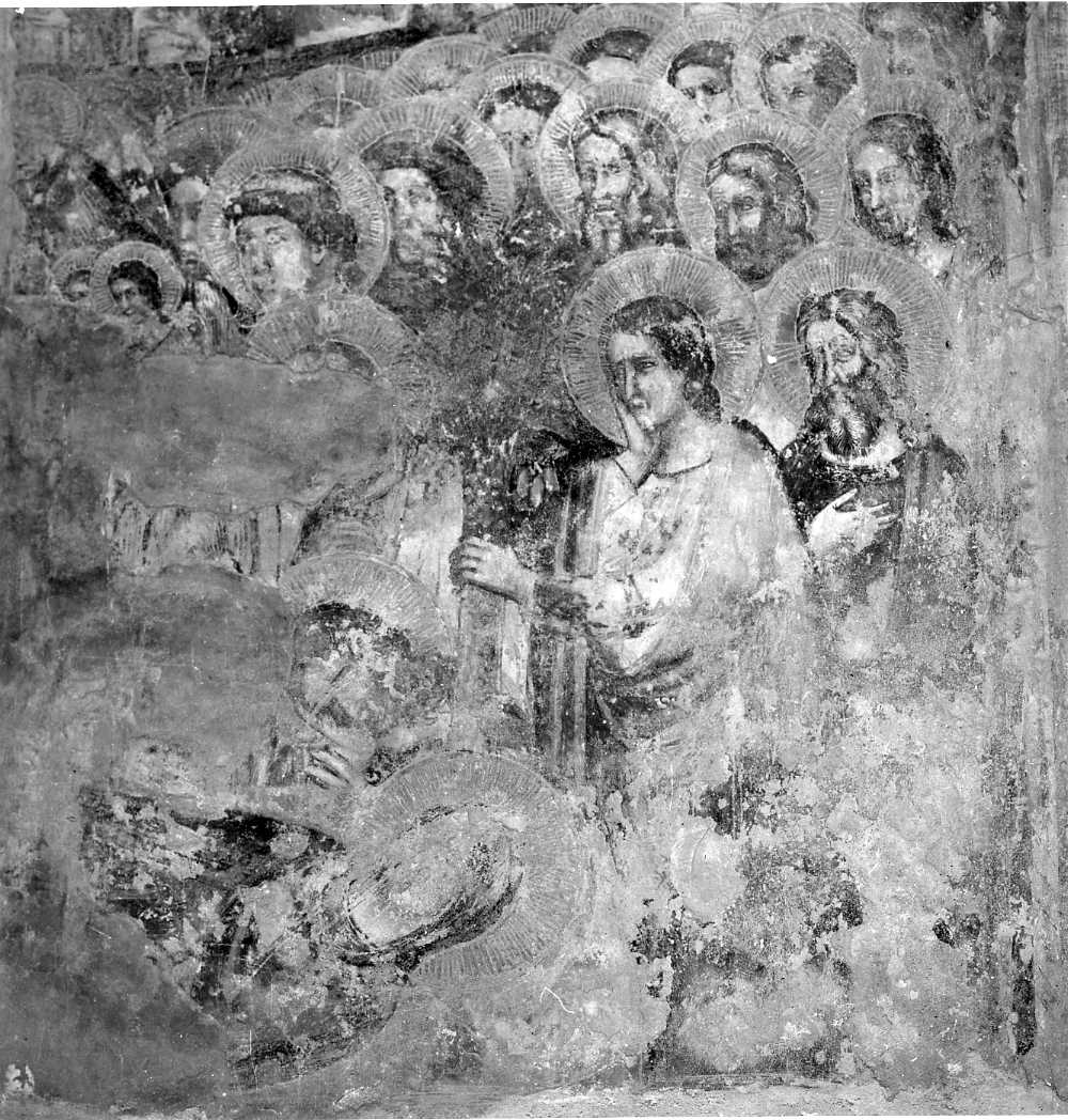 annuncio del transito della Madonna (dipinto) - ambito napoletano (metà sec. XIV)