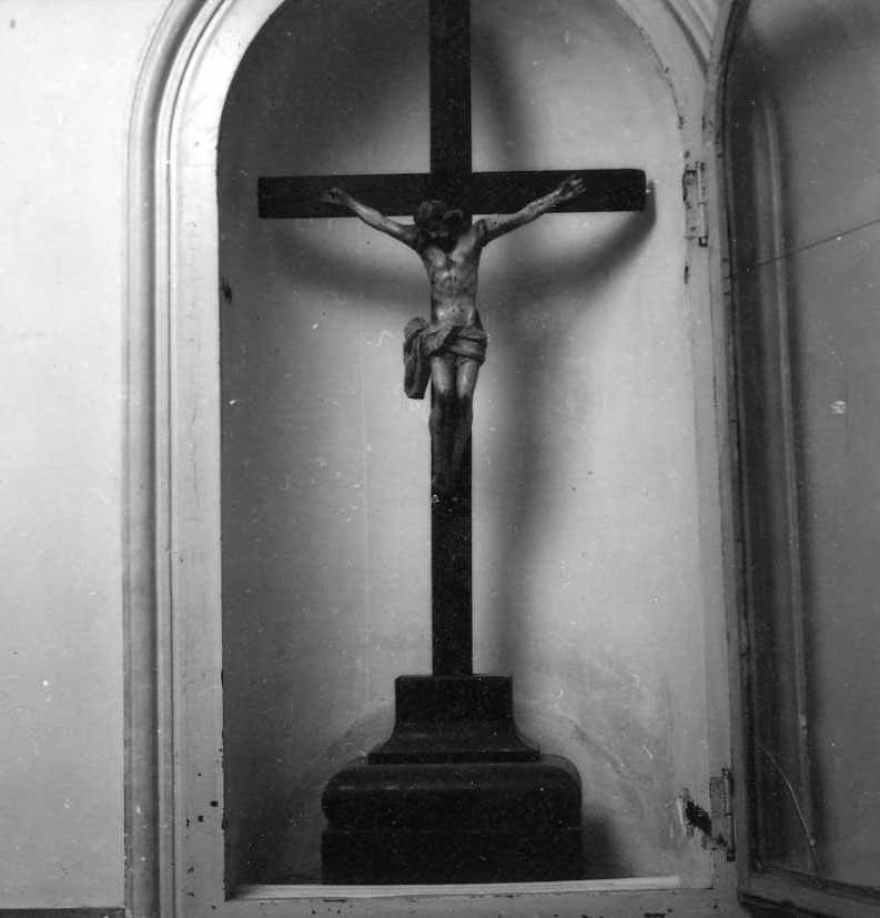 Cristo crocifisso (scultura) - bottega campana (sec. XIX)
