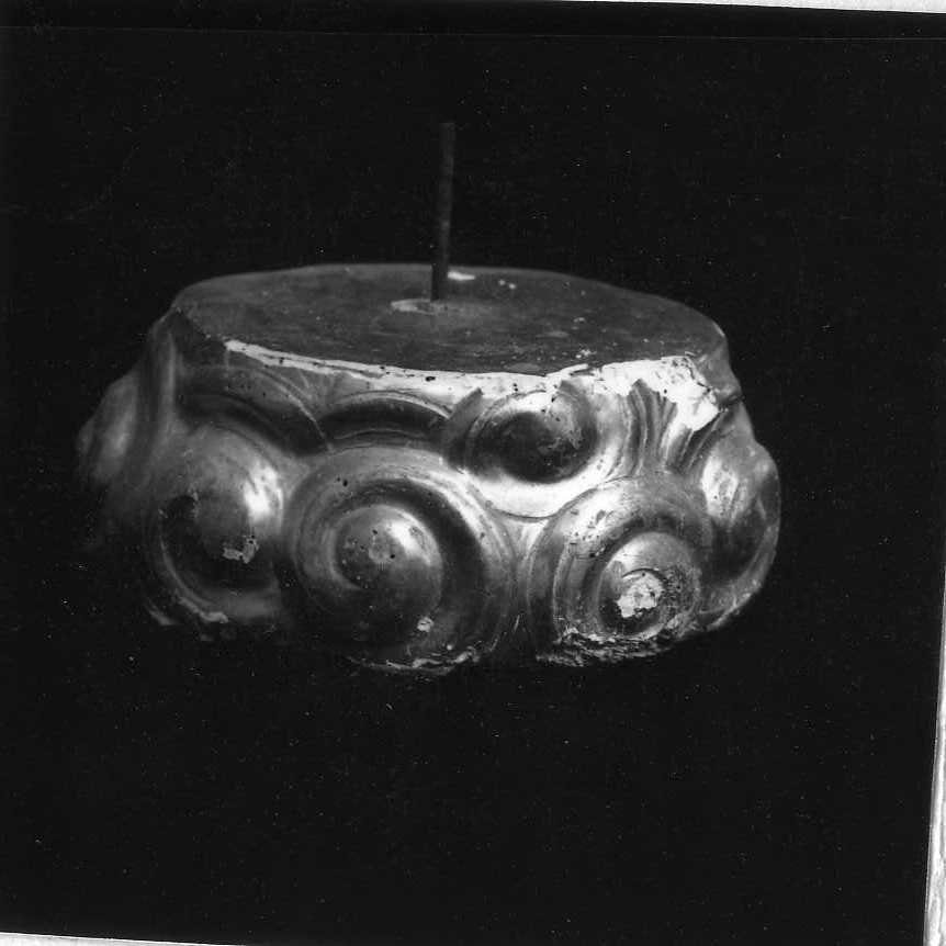 piedistallo di statua - bottega campana (sec. XIX)