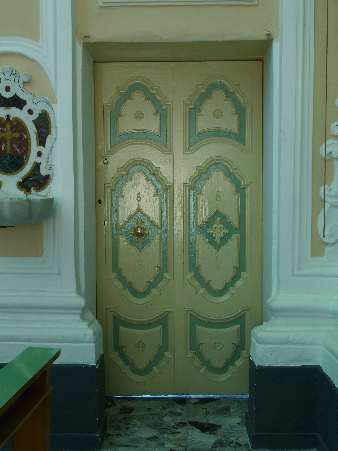 porta, opera isolata - bottega campana (sec. XVIII)