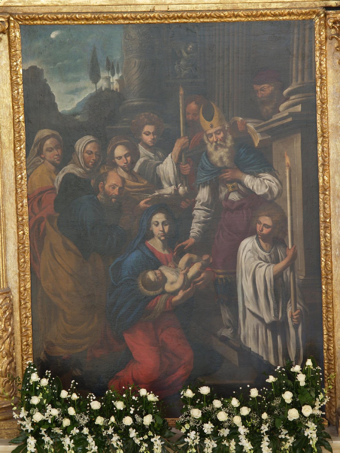 San Simeone (dipinto) di Caracciolo Giovanni Battista (attribuito) (prima metà sec. XVII)