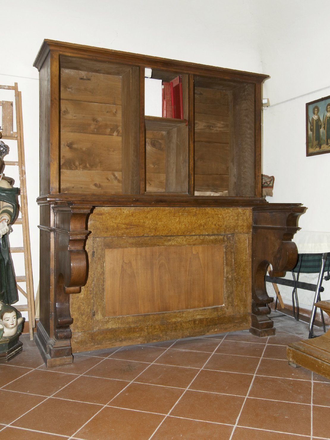 altare portatile - bottega beneventana (seconda metà sec. XVIII)