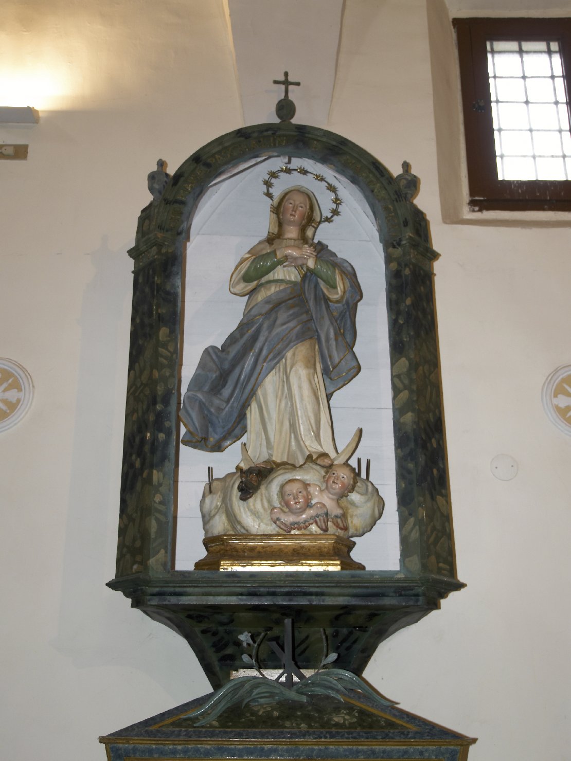 Madonna Immacolata (statua) - bottega beneventana (prima metà sec. XVIII)