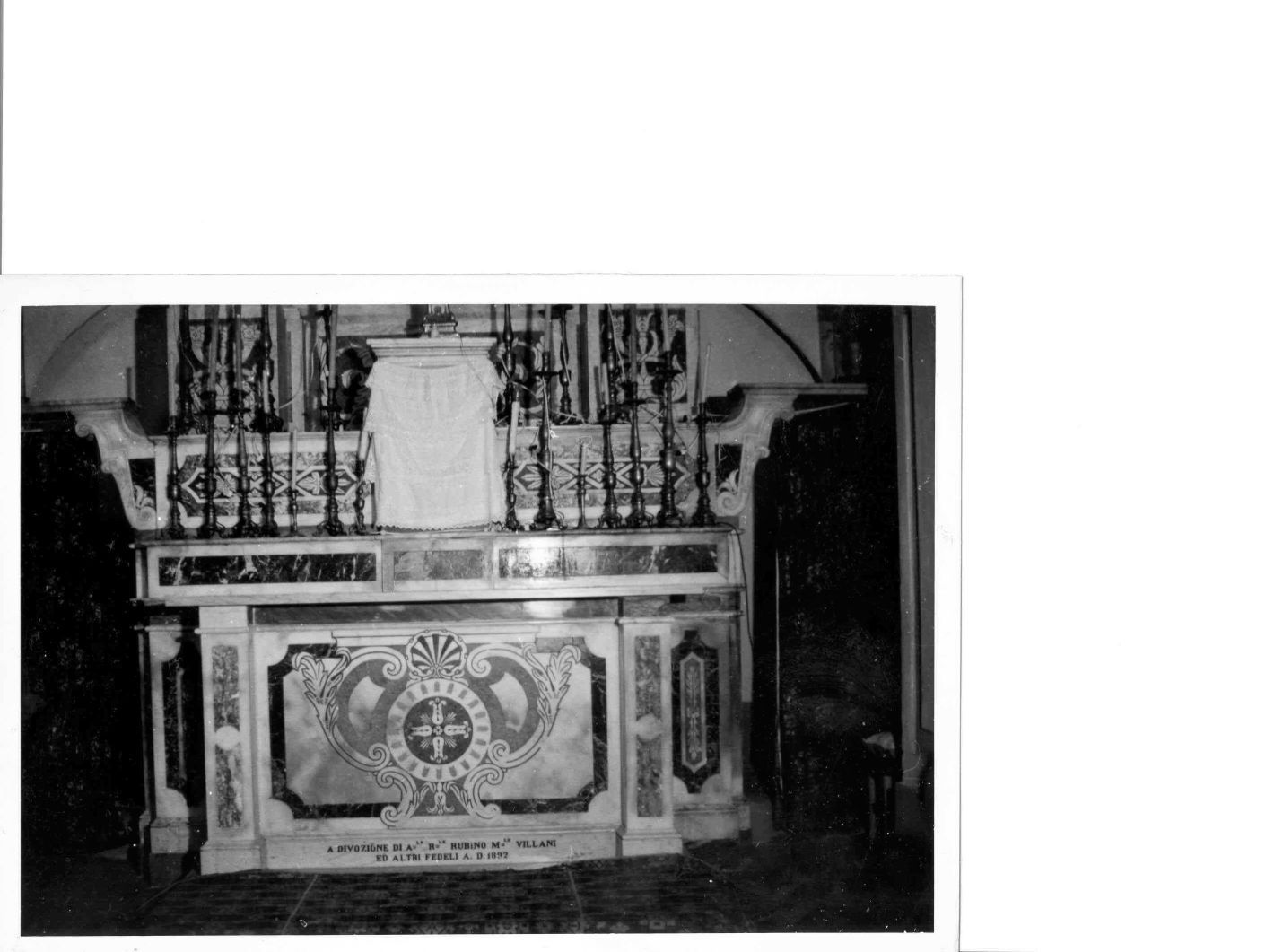 altare - bottega irpina (sec. XIX)
