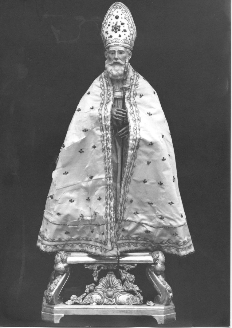 Sant'Amato da Nusco (manichino) - bottega campana, manifattura campana (sec. XVIII)
