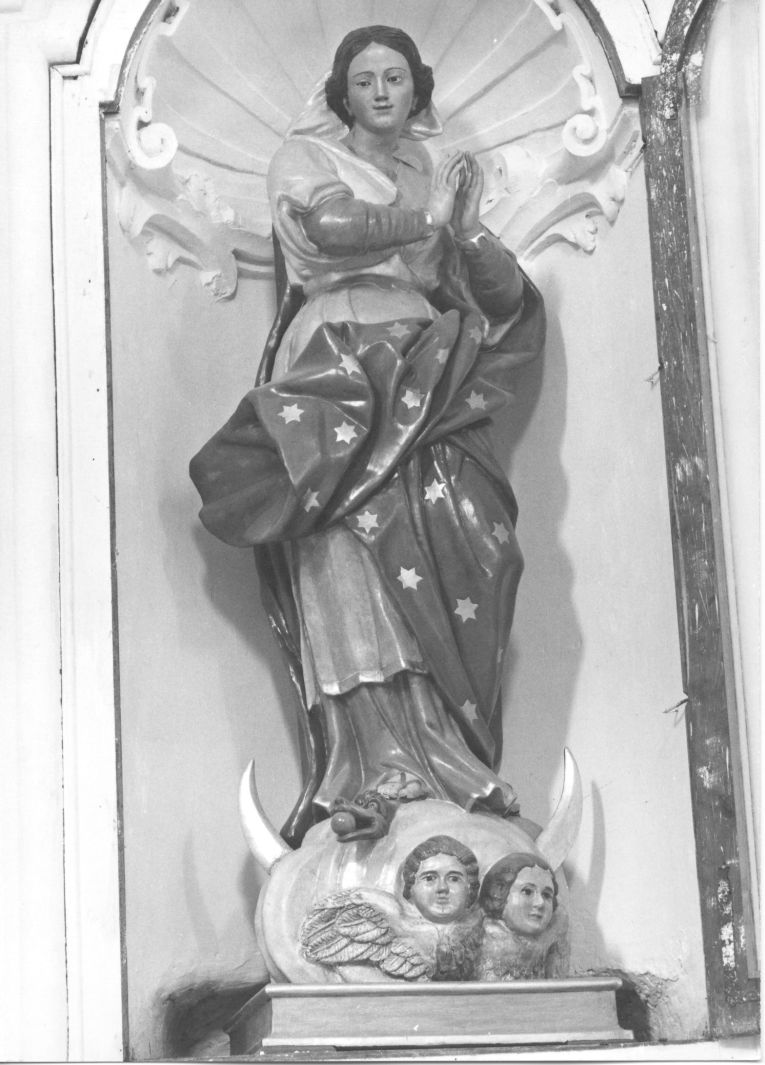 Madonna Immacolata (statua) - bottega campana (metà sec. XVIII)