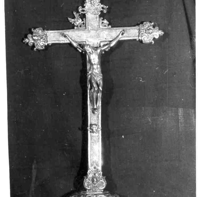 croce processionale - bottega irpina (sec. XVII)