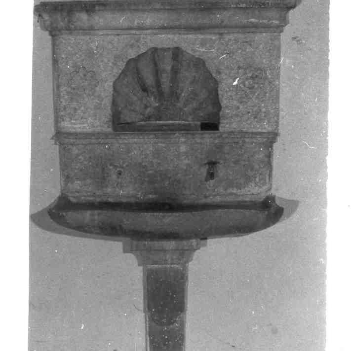 fontana - a muro - bottega irpina (sec. XVIII)