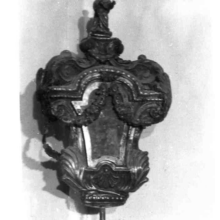 lampioncino processionale, serie - bottega Italia meridionale (sec. XVIII)