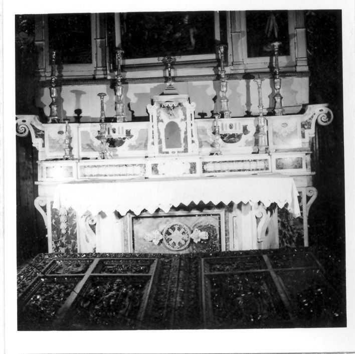 altare - bottega campana (metà sec. XIX)