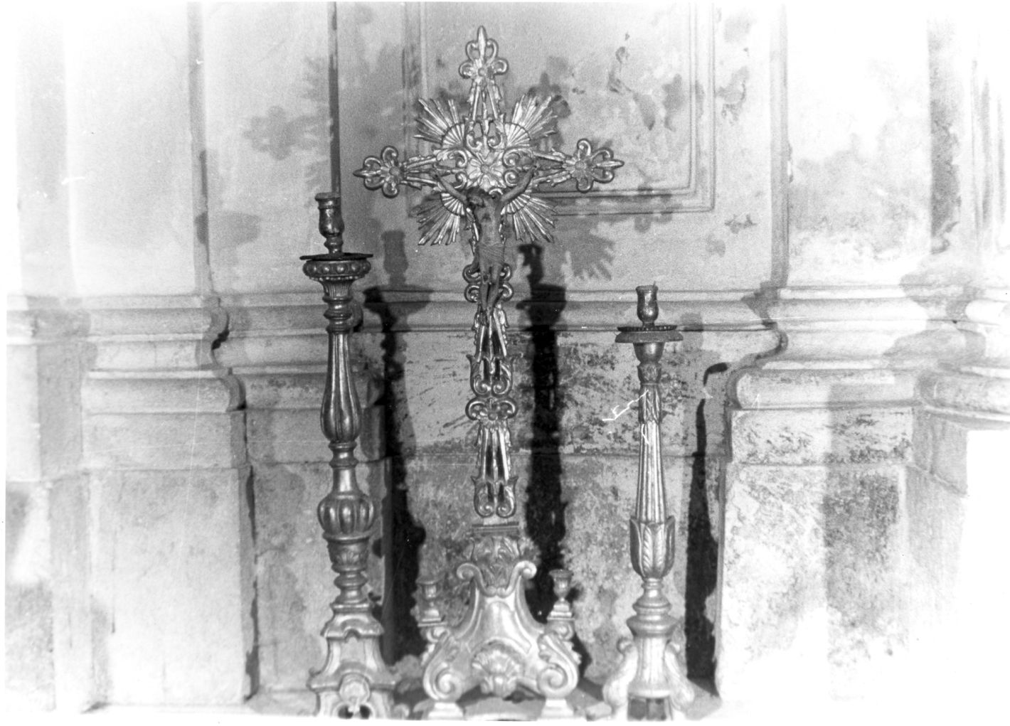 croce, insieme - bottega napoletana (fine sec. XVIII)