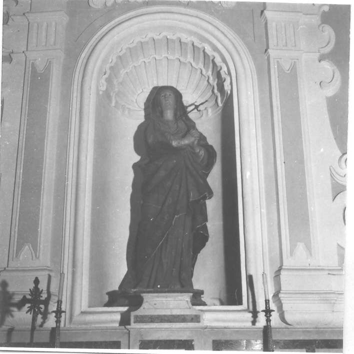 Madonna Addolorata (statua) di Fumo Nicola (attribuito) (inizio sec. XVIII)