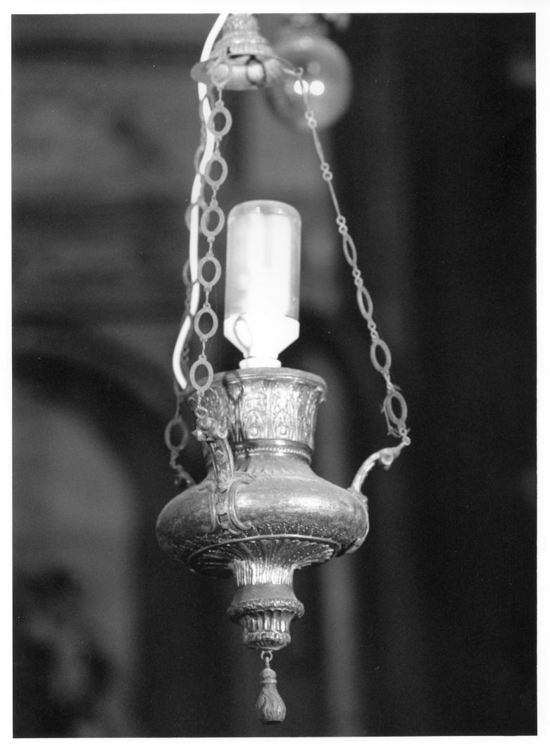 lampada, serie - bottega campana (metà sec. XIX)
