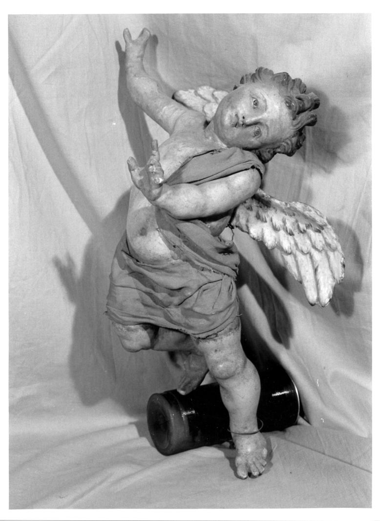 angelo (statuetta) - bottega salernitana (metà sec. XIX)