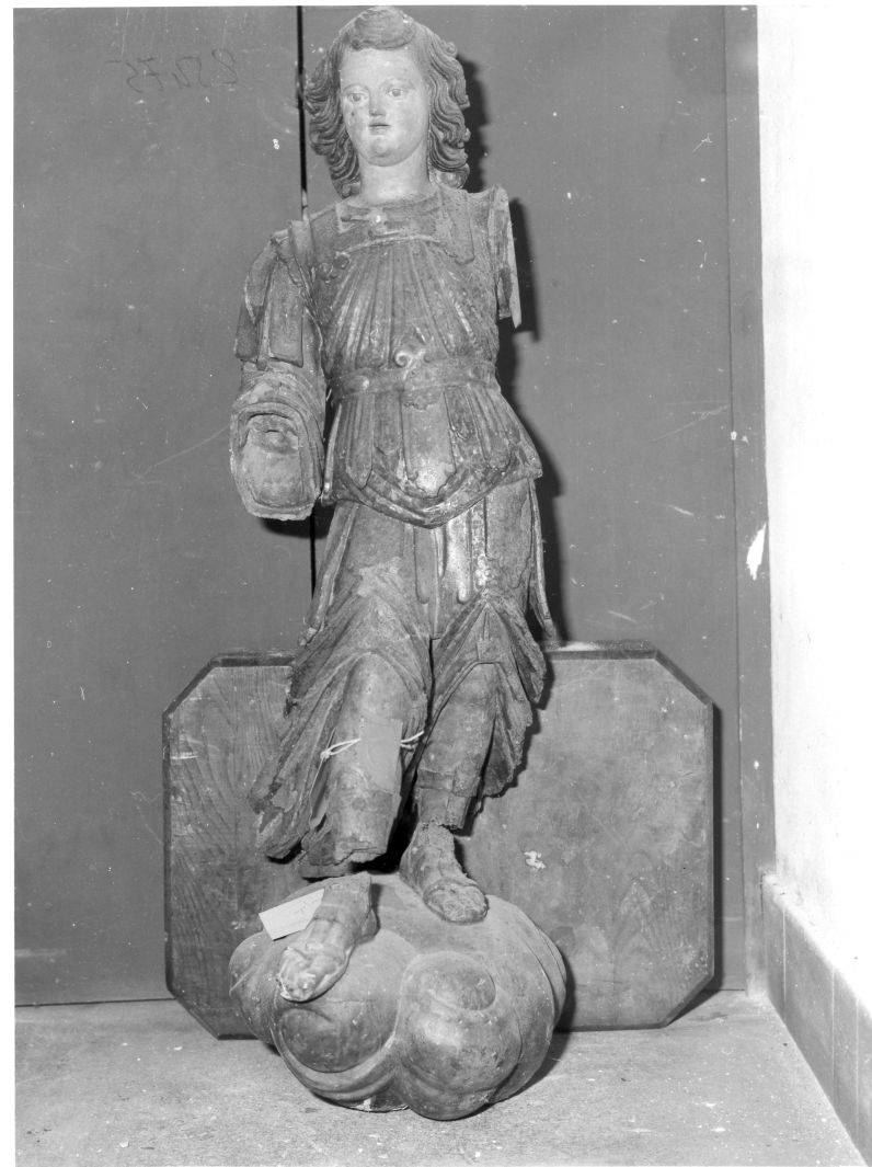 arcangelo Gabriele (statua) - bottega irpina (sec. XVII)