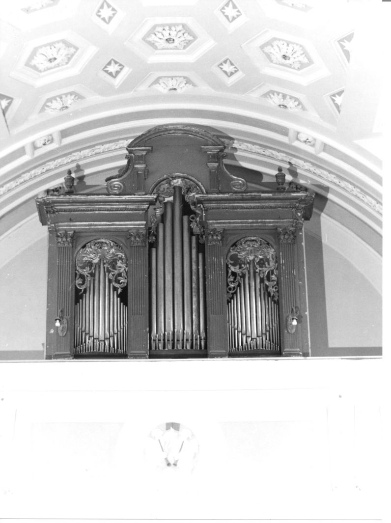 cassa d'organo - bottega campana (seconda metà sec. XIX)