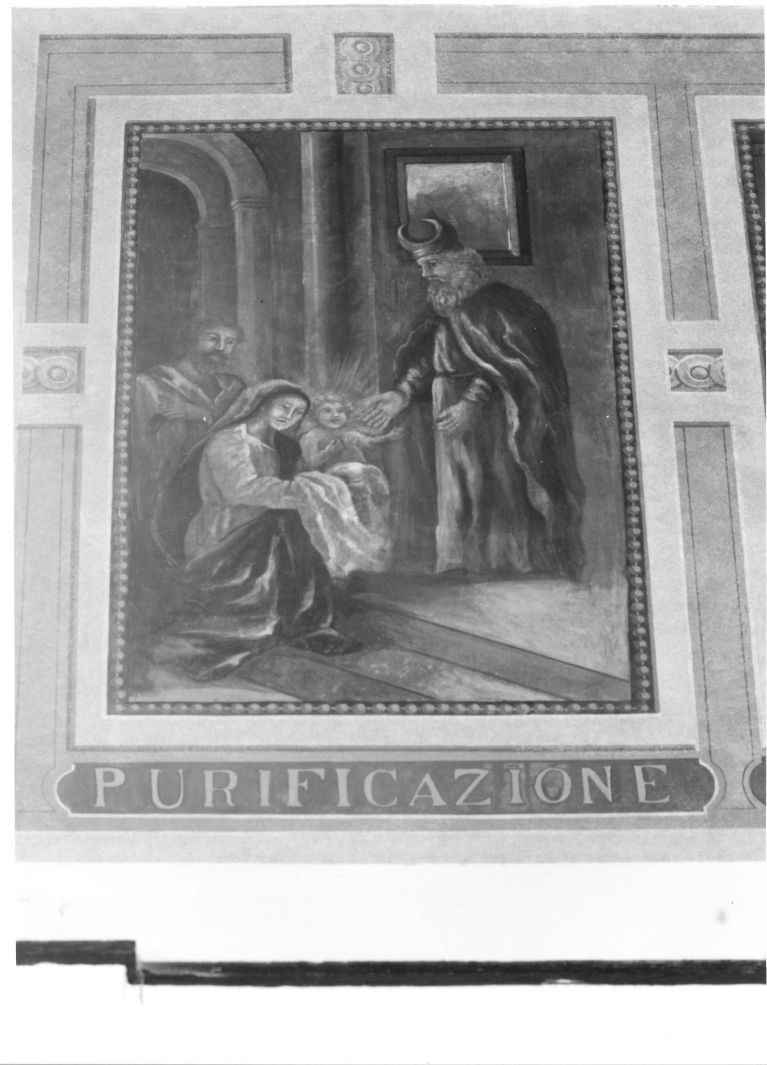 presentazione di Gesù al tempio (dipinto, ciclo) di Iodice Raffaele (attribuito) (sec. XX)