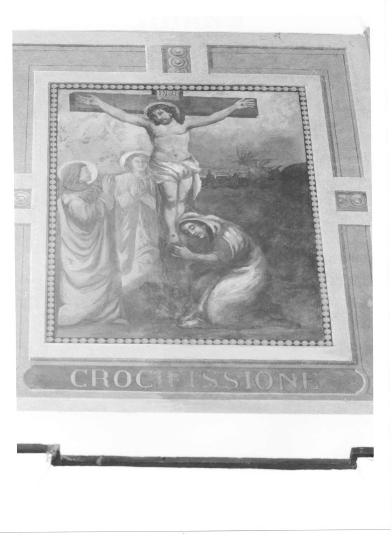 crocifissione (dipinto, ciclo) di Iodice Raffaele (attribuito) (sec. XX)