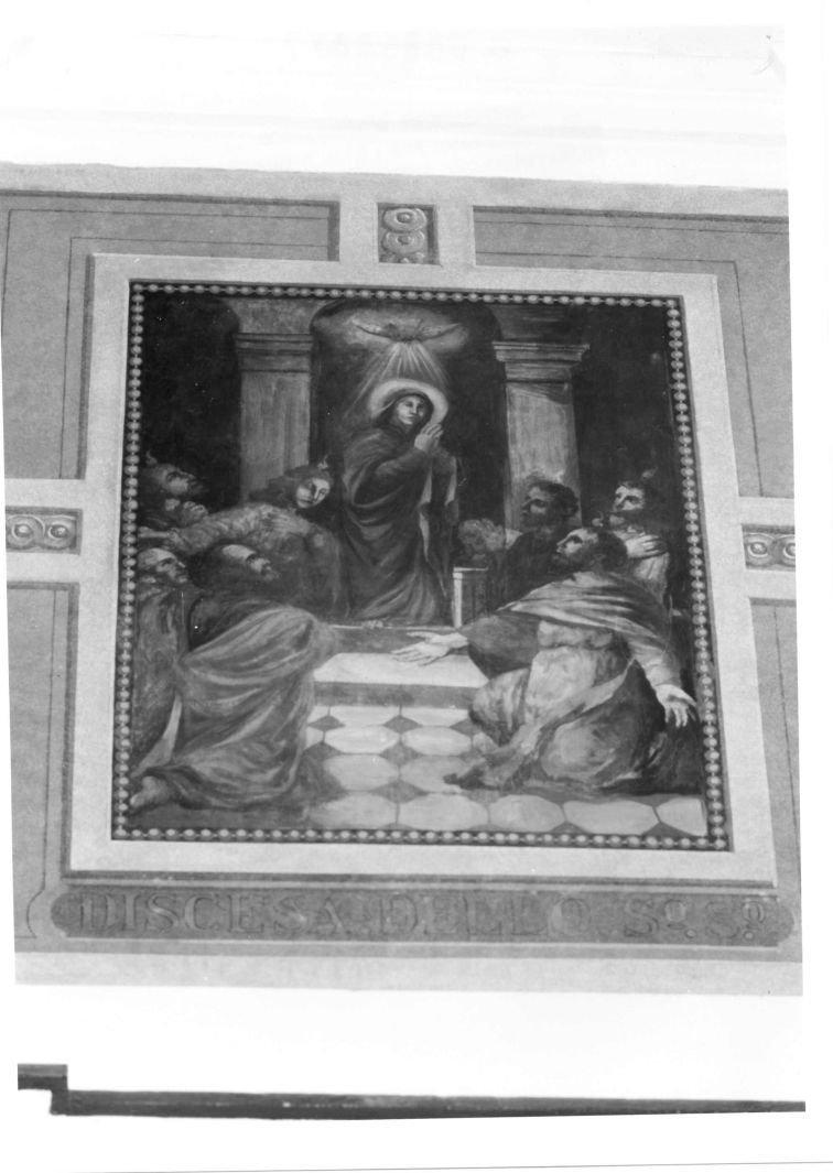 Pentecoste (dipinto, ciclo) di Iodice Raffaele (attribuito) (sec. XX)