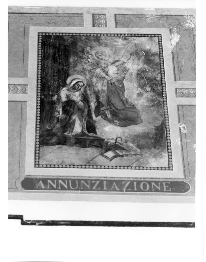 Annunciazione (dipinto, ciclo) di Iodice Raffaele (attribuito) (sec. XX)
