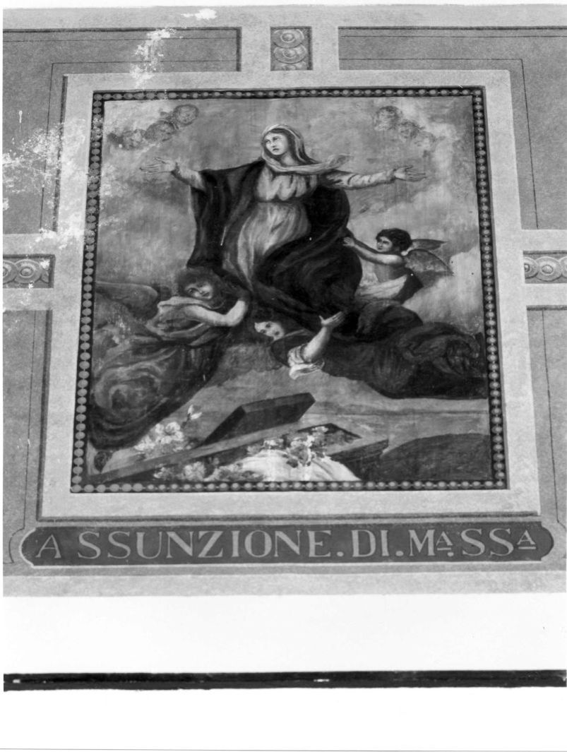assunzione della Madonna (dipinto, ciclo) di Iodice Raffaele (attribuito) (sec. XX)