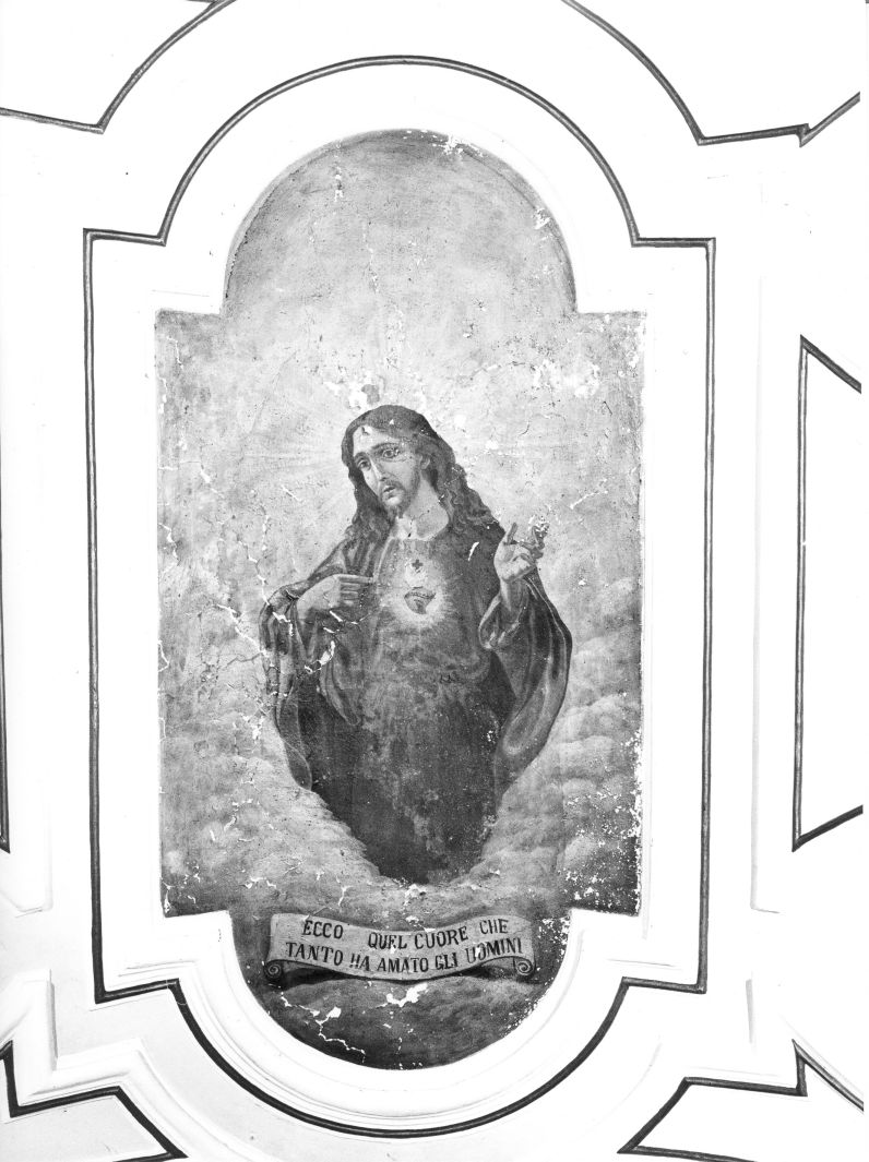 Sacro Cuore di Gesù (dipinto) - ambito irpino (fine/inizio secc. XIX/ XX)