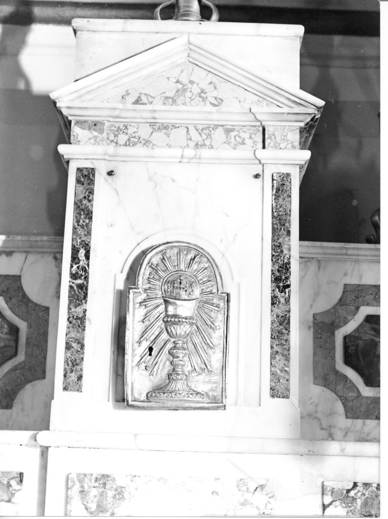sportello di tabernacolo - bottega Italia meridionale (sec. XIX)