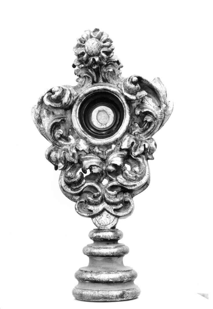reliquiario-ostensorio, serie - bottega campana (fine sec. XVIII)