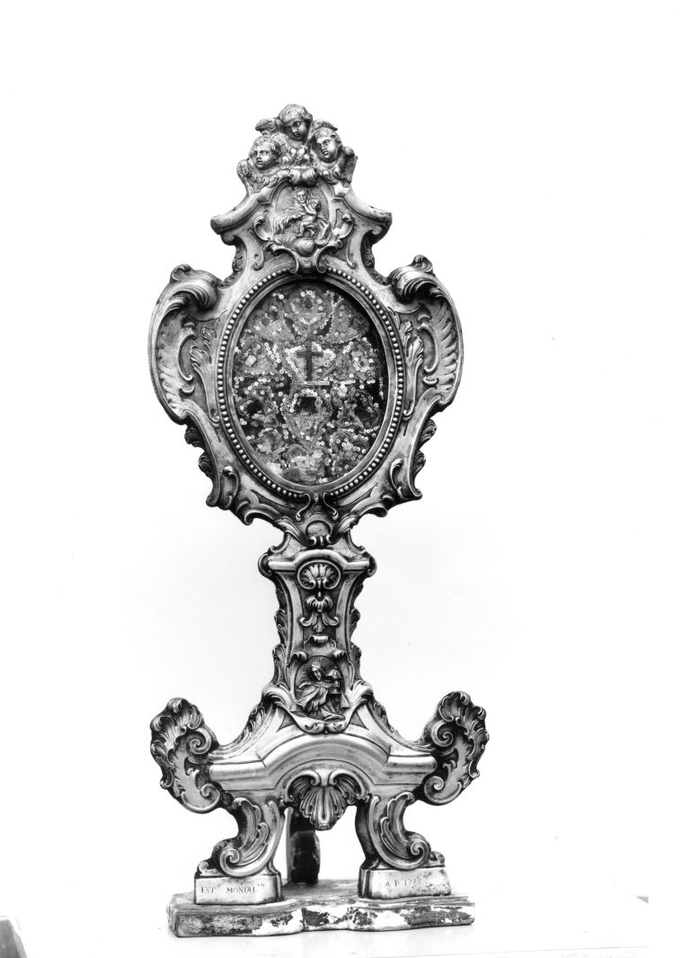 reliquiario-ostensorio - bottega campana (sec. XVIII)