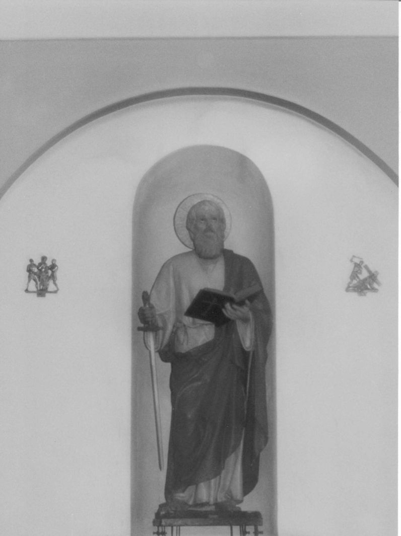 San Paolo Apostolo (statua) - bottega campana (fine sec. XIX)