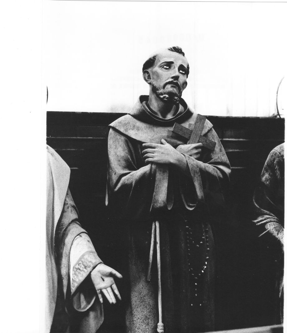 San Francesco d'Assisi (statua) - bottega irpina (inizio sec. XIX)