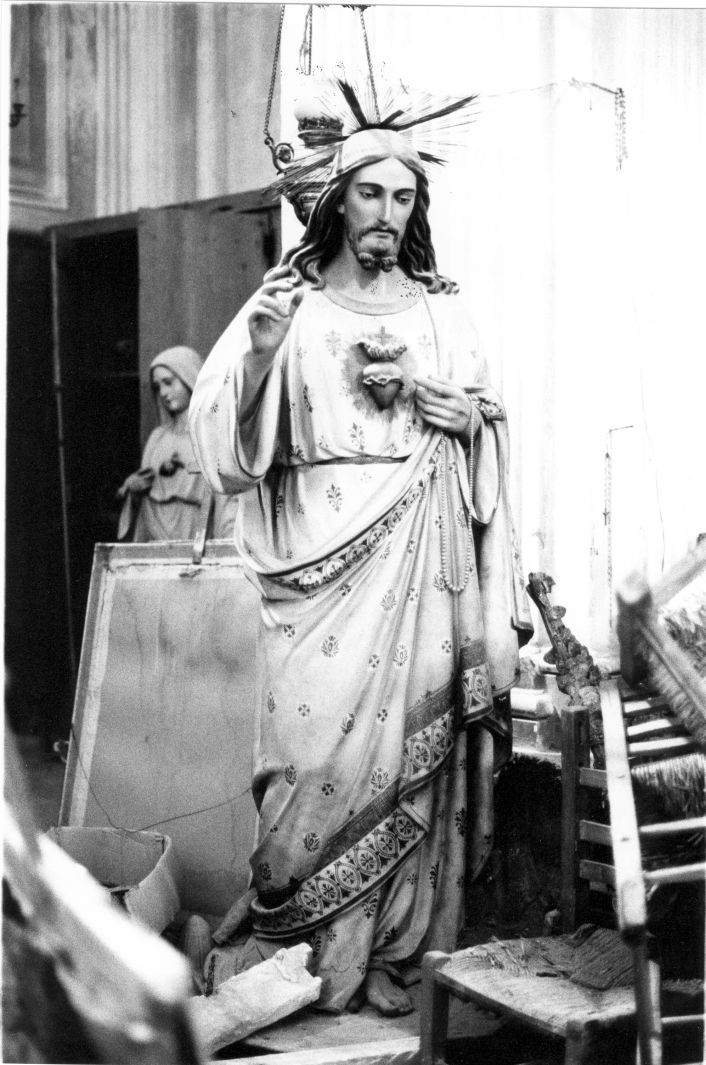 Sacro Cuore di Gesù (statua) - bottega irpina (inizio sec. XX)