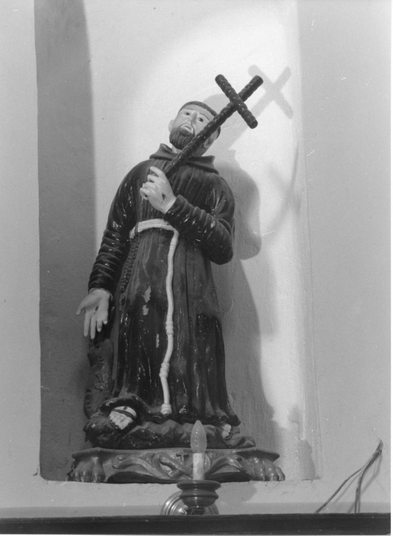 San Francesco (scultura) - bottega campana (sec. XVII)