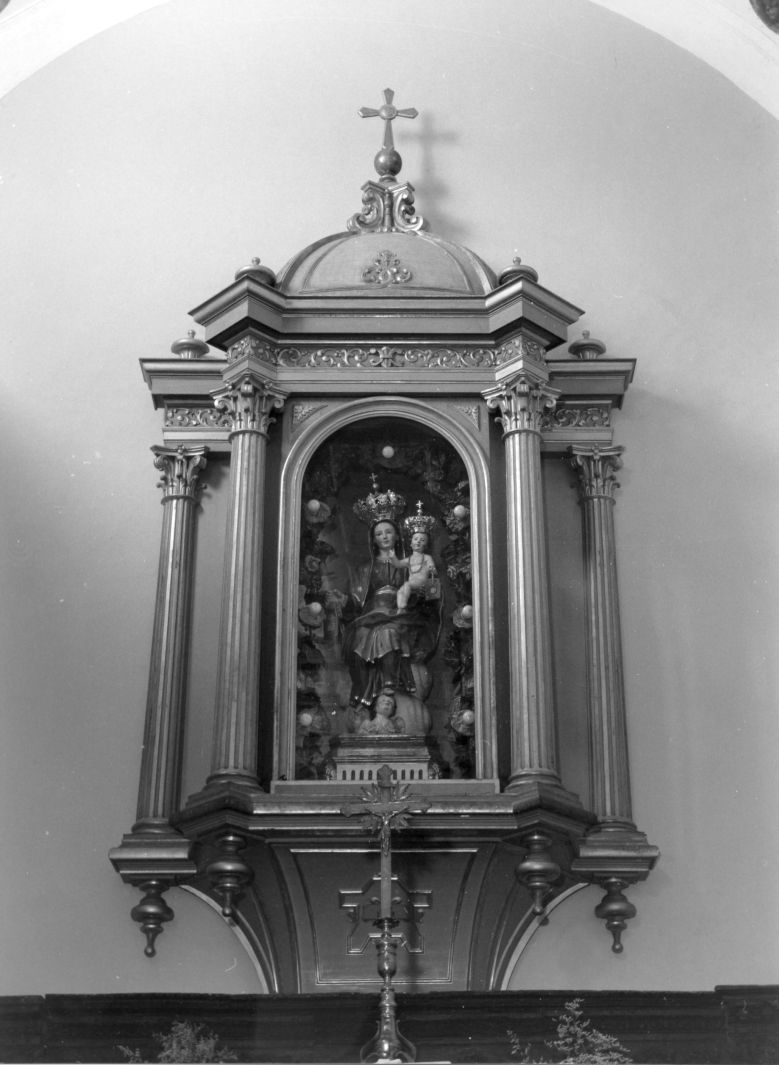 Madonna con Bambino (scultura) - bottega campana (inizio sec. XIX)
