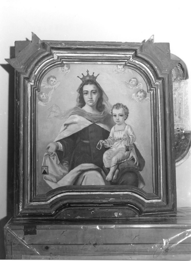 Madonna del Carmelo (dipinto) - ambito campano (prima metà sec. XX)