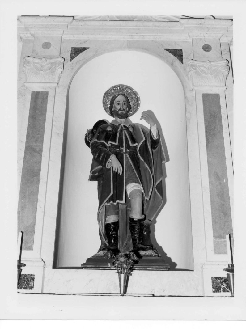 San Rocco (statua) - bottega campana (prima metà sec. XIX)